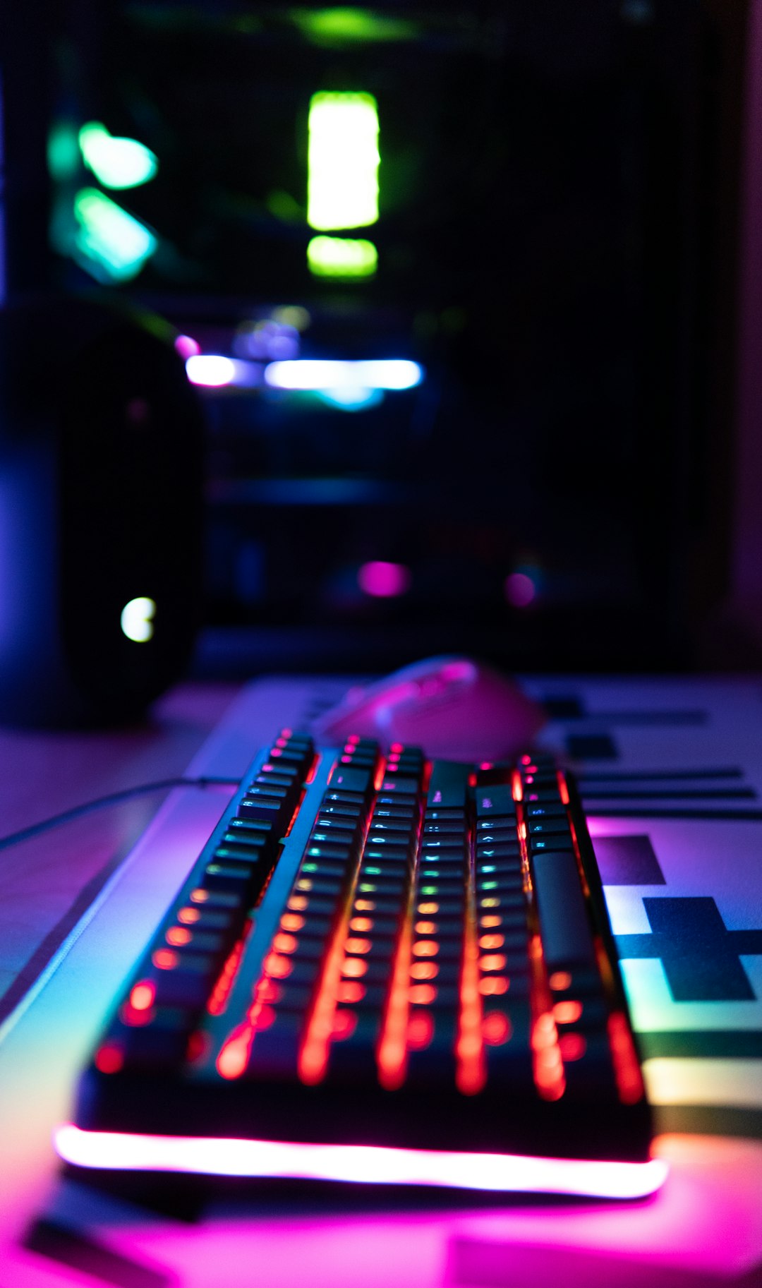 RGB lighting on the Drop CTRL mechanical keyboard.